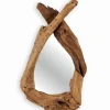 Miroir branche de teck HAWAYA