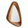 Miroir teck recyclé NOA avec LED