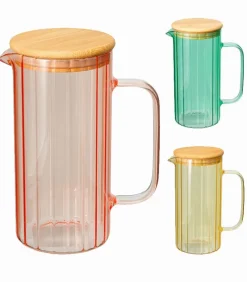 Pichet en verre coloré 900 ml