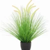 Plante artificielle HERBE A QUEUE DE CHIEN en pot