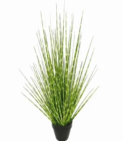 Plante artificielle HERBE ZEBRE en pot