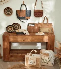 Sac à main tressé