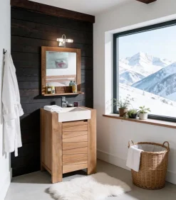 Salle de bains en teck SOLO