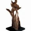 Sculpture teck KARA