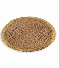 Set de table rond vannerie