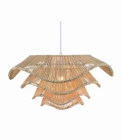 Suspension naturelle rotin MULTI-NIVEAUX Ø 50 cm