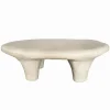 Table basse blanche SANTORIN