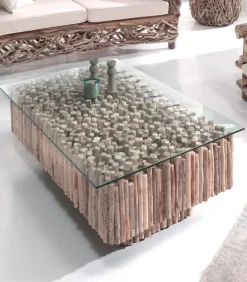Table basse bois flotté WOODREAM