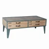Table basse MINDY 4 tiroirs