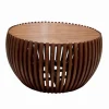 Table basse ronde teck MORGAN