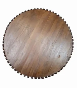 Table basse ronde teck MORGAN