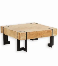 Table basse sapin massif L 90 cm FABRIK