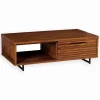 Table basse teck massif ARUNA