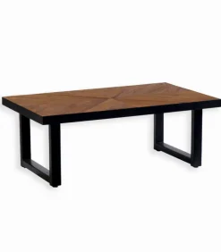 Table basse teck recyclé RAMA