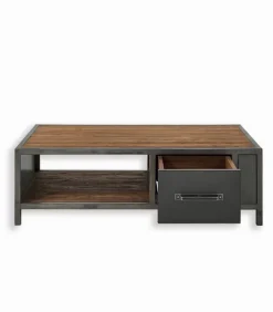 Table basse teck recycle HEPBURN