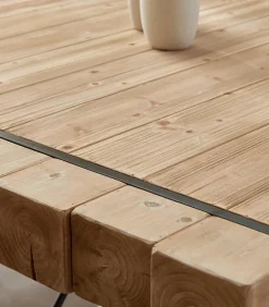 Table carrée sapin massif FABRIK