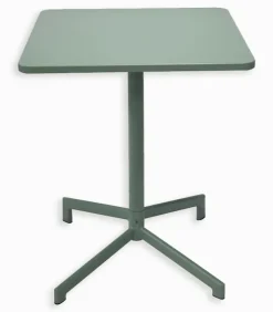 Table de jardin carrée pliante GARRY