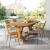 Table de jardin rectangulaire teck JAYA
