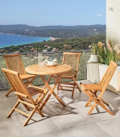 Table de jardin ronde RANGI