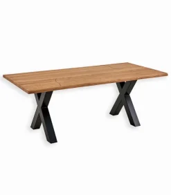 Table rectangulaire frêne massif WAVE