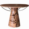 Table ronde teck KAMAU