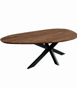 Table teck recyclé BORNEO L 220 cm