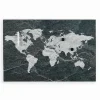 Tableau mémo magnétique map WORLDWIDE