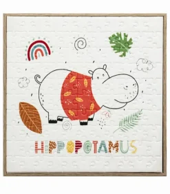 Tableau toile HIPPOPOTAME