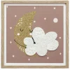 Tableau toile LUNE NUAGE