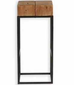 Tabouret haut métal et bois FOREST
