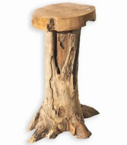 Tabouret haut TECK RACINE
