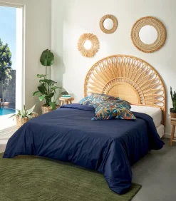Tête de lit rotin MANDALA