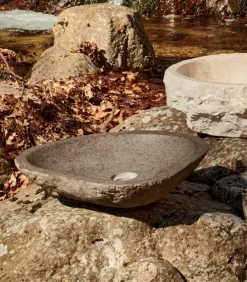 Vasque à poser en pierre naturelle