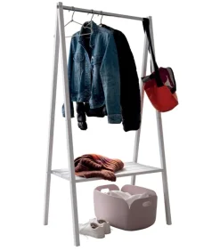 Vestiaire pin massif blanchi STIK